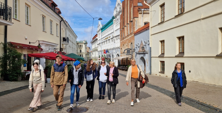 Pozdrowienia z Wilna - wyjazd ALO w ramach programu Erasmus+