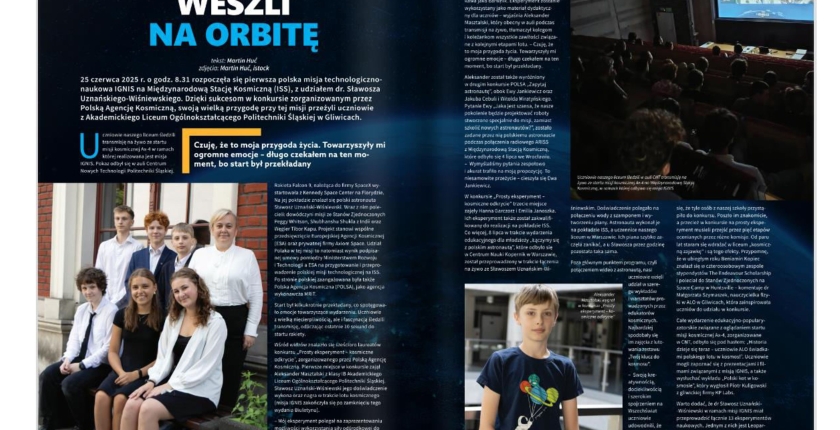 &quot;Weszli na orbitę&quot;