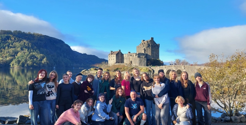 Szkocja - wycieczka klas 3b i 4a
