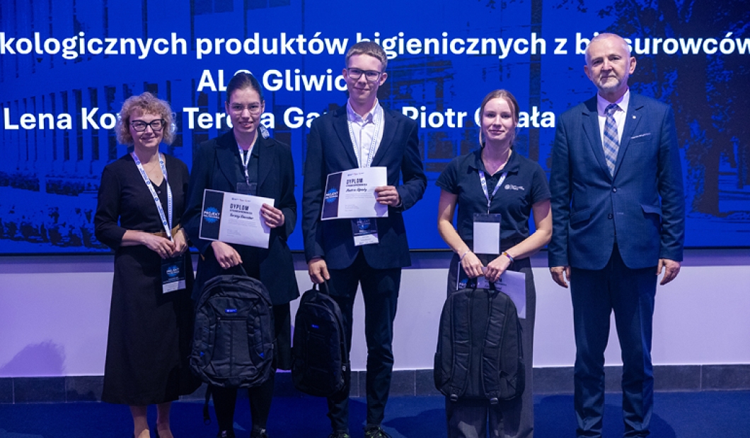 Wyróżnienie dla projektu z ALO w V edycji Projektu Politechnika