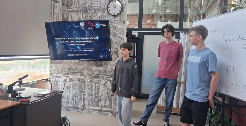 Nasi uczniowie w kolejnym politechnicznym projekcie PBL (Project-Based Learning)!